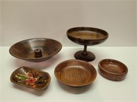 Misc Walnut Wood dishes