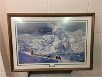 "Artic Iceberg" L.E. 119/750 Framed 35.5" x 25"