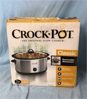 NEW 7qt Oval Crock Pot Slow Cooker