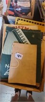 Box Lot of Older Sheet Music And Song Books