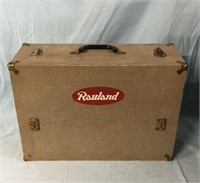 Rauland Electronics Wood Tool Box