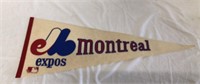 1970-80s Montreal Expos 30" Banner