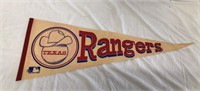 1970-80s Texas Rangers 30" Banner