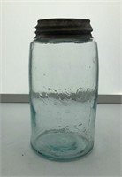 Port Mason's 1858 Blue Ball Jar