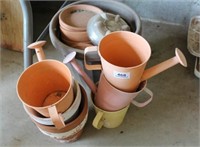 Outdoor Pots, water cans