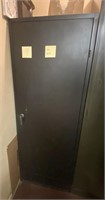 Storage cabinet Black metal 67T 18W 24D
