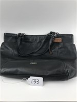 Coach brand large leather bag