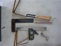 NICE SET OF MEASURING ITEMS FOR THE SHOP