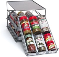 Three-Tier Tilt Down Cooking Spice Drawer