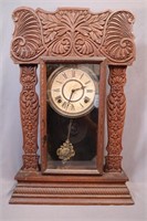Ingraham large gingerbread clock