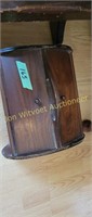 Wood sewing box