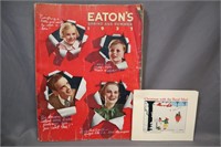 Eatons 1937 catalog & Maud Lewis book