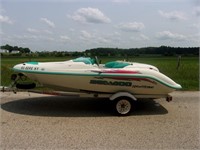 1996 SeaDoo Sportster Jet Boat w/ Trailer