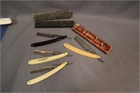 Lot of 4 straight razors including Henkels, NB etc