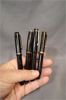 Pair of Parker fountain pens +