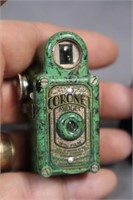 Rare green bakelite Coronet mini spy camera