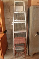 6' Ladder and Step stool