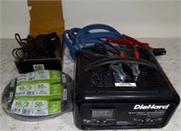 818 - DIE HARD BATTERY CHARGER, LANDSCAPE WIRE,