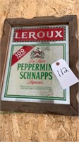 Leroux Peppermint Schnapps Framed