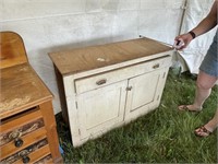 Primitive Cabinet with Drawer