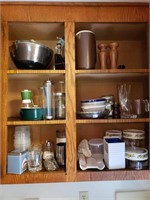 Kitchen Items in these cupboards (kitchen)