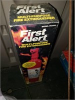 First Alert Fire Extinguisher (Porch Shed)