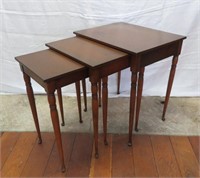 Nesting tables - 3 -Trembert's Flint MI- H 24"