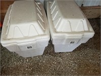 2 Styrofoam Coolers (Shop)