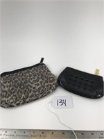 Two clutch bags