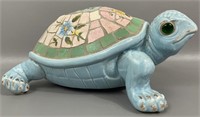 Ceramic Mosaic Garden Turtle