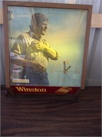 Vintage Winston Lighted Clock