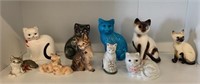 The Cat Collection-Porcelain Cat Figures