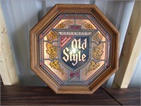 Vintage Old Style Lighted Sign
