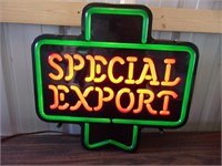 Special Export Lighted Sign