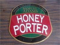 Samuel Adams Honey Porter Tin Sign
