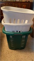 (3) Laundry Baskets