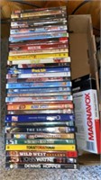 (2) Flats DVD’s & VHS Tapes