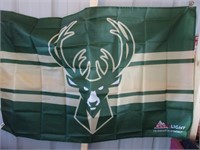 New Milwaukee Bucks / Coors Light Flag