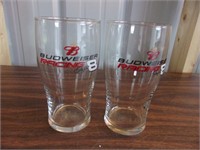 Budweiser / Dale Jr Beer Glasses