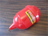 Vintage Red Comet Safety Spray Fire Extinguisher