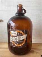 Vintage A W Root Beer Brown Jug