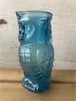 Blue Glass Owl