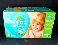 NEW 128 PAMPERS DIAPERS