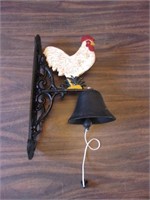 Cast Iron Chicken Dinner Bell