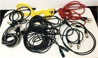 Lot of Microphone Cables.