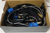 Box of SPDIF Audio cables. TRS to XLE male output