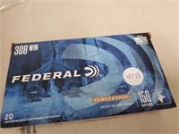 Feceral 308 WIN Cartridges, 20 new in box