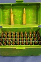 Green Case of 52 22-250 Ammo