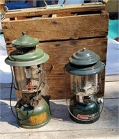 Pair of Lanterns with Case