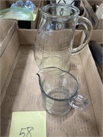 VINTAGE GLASS MEASURING CUPS